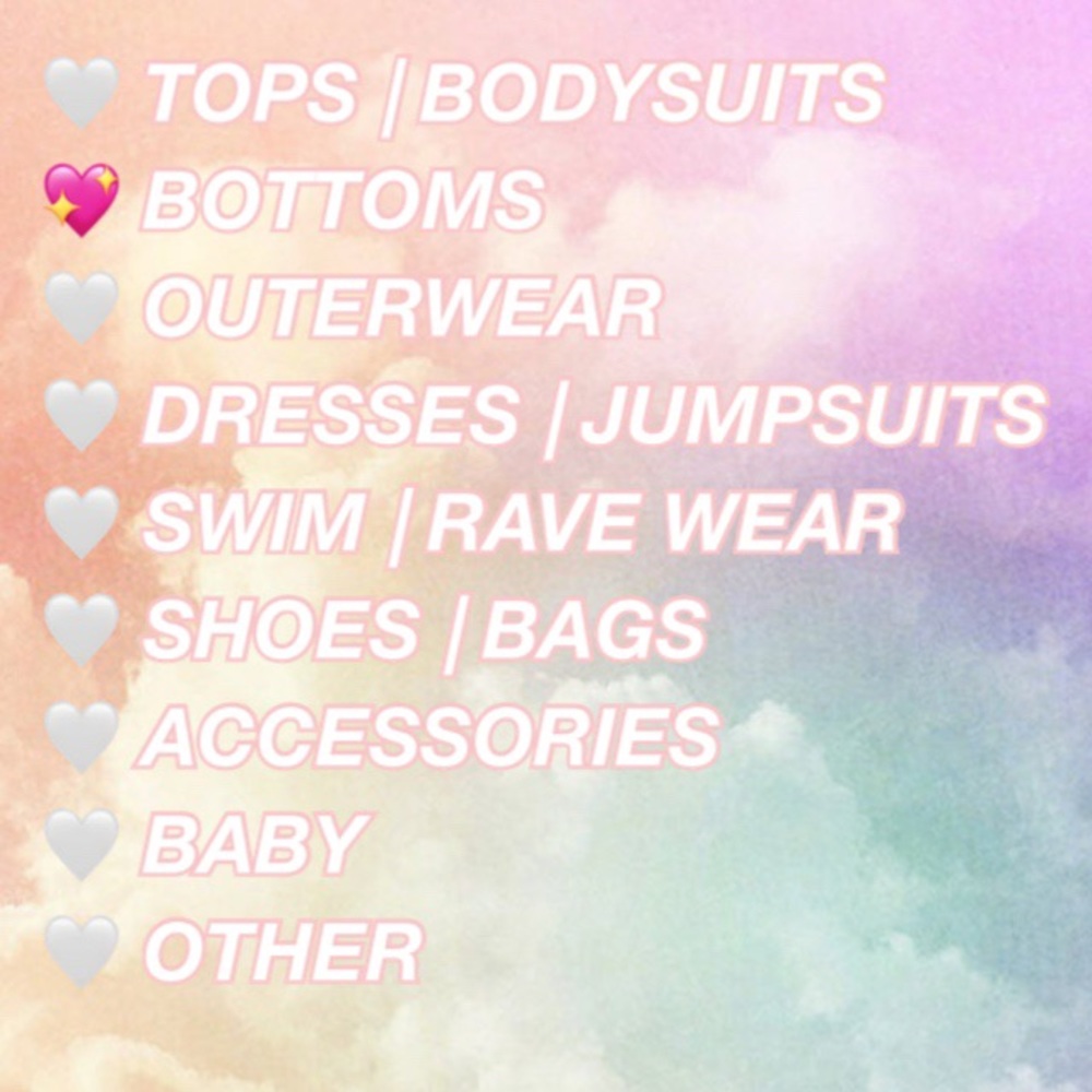💖 BOTTOMS 💖